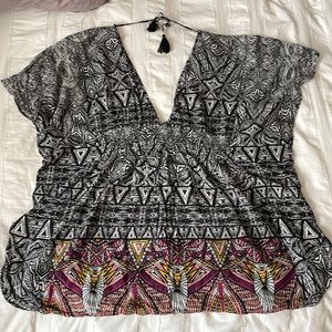 Abercrombie Swimsuit Cover Up - Deep V Caftan